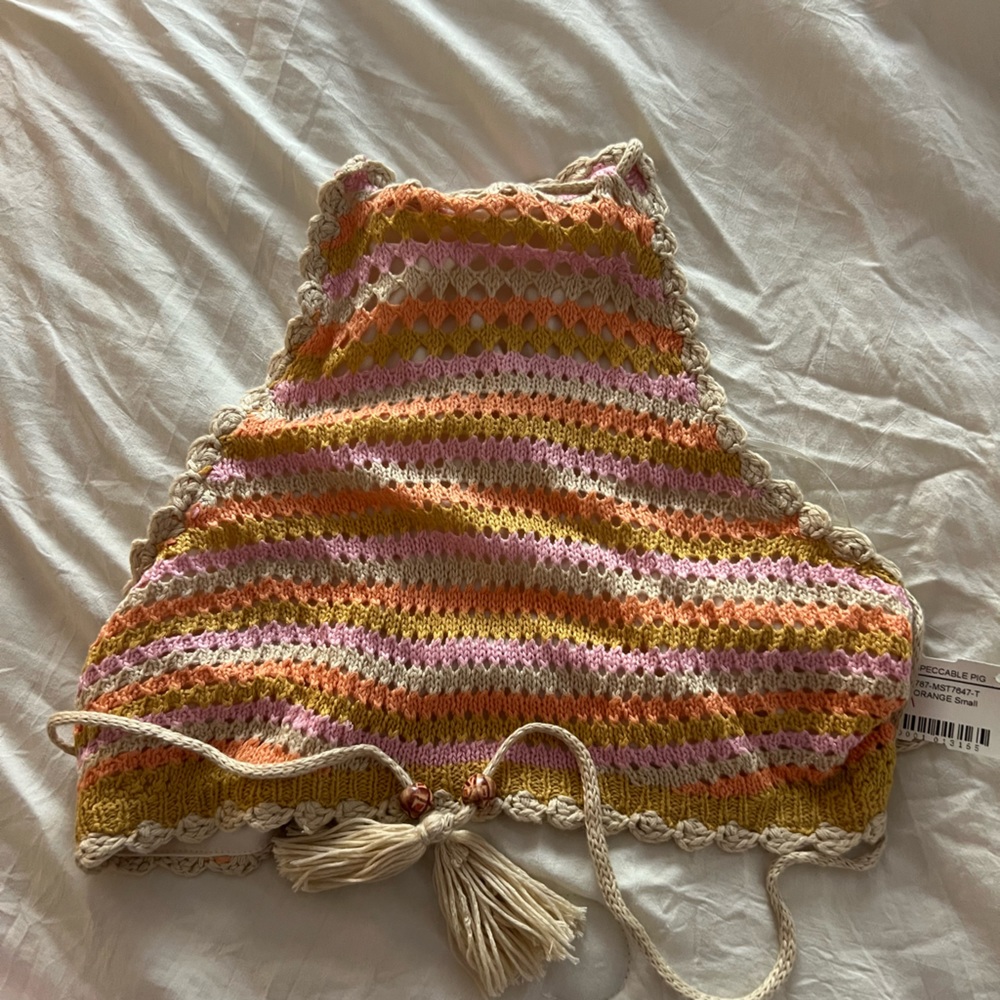 Impeccable pig crop top